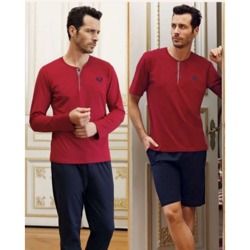 Mens Pajama Set 5 Pieces Free Shipping From Turkey