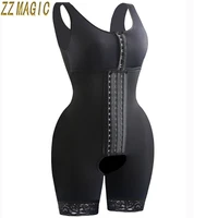 shapewear for women bodysuit with cotton cups for abdomen and buttocks fajas colombianas mujer skim culotte gainante ventre plat