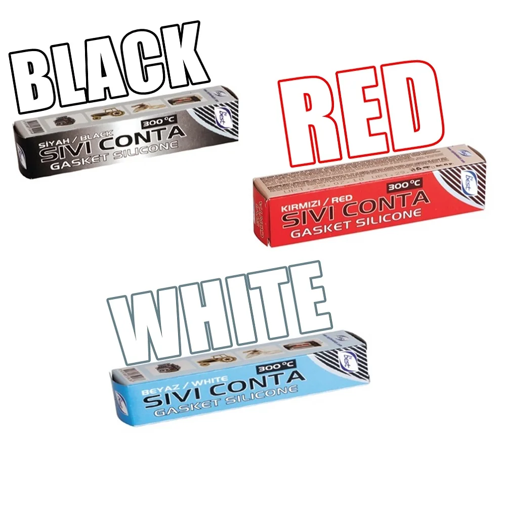 

Gasket Slicone 80 gr Red White Black colors are available
