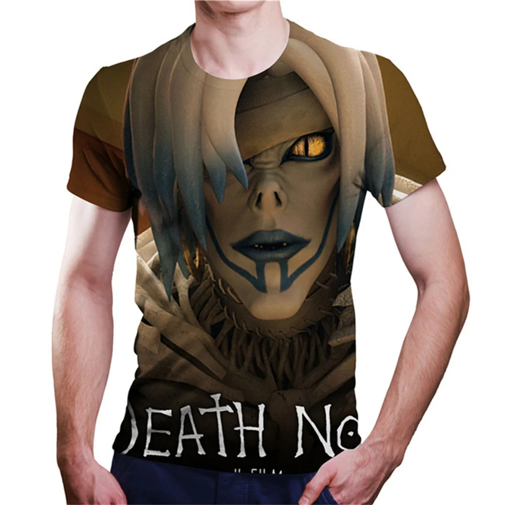 

Футболка мужская с принтом из аниме «Death Note»