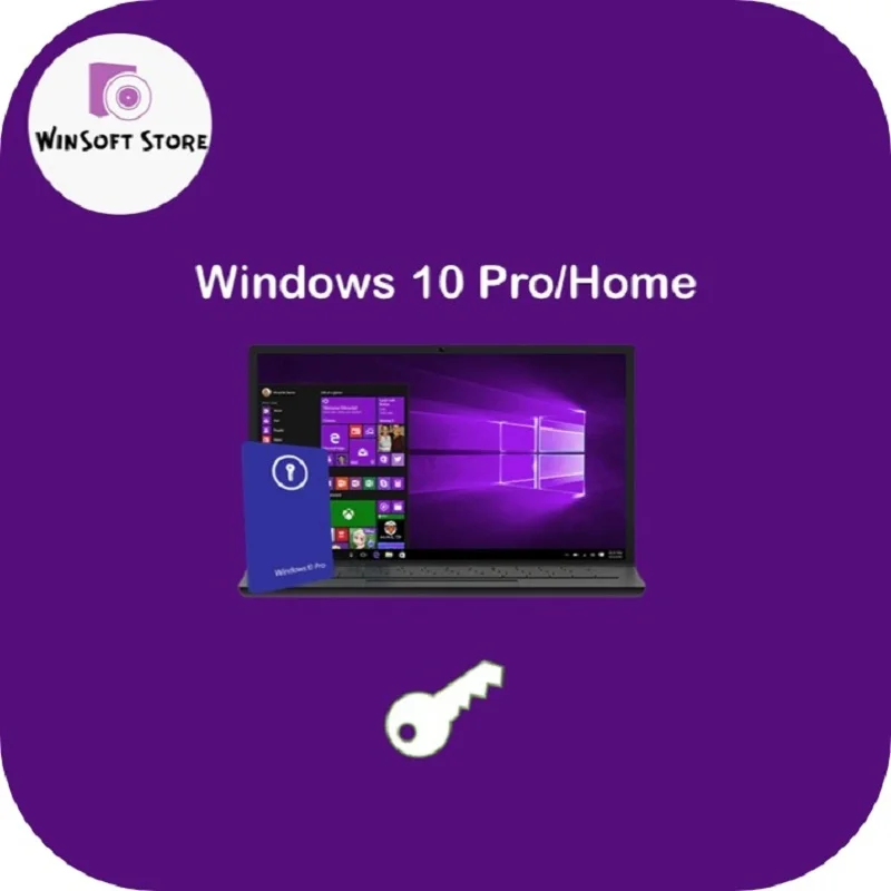 Windows 10 Pro ключ бессрочный онлайн активация многоязычный
