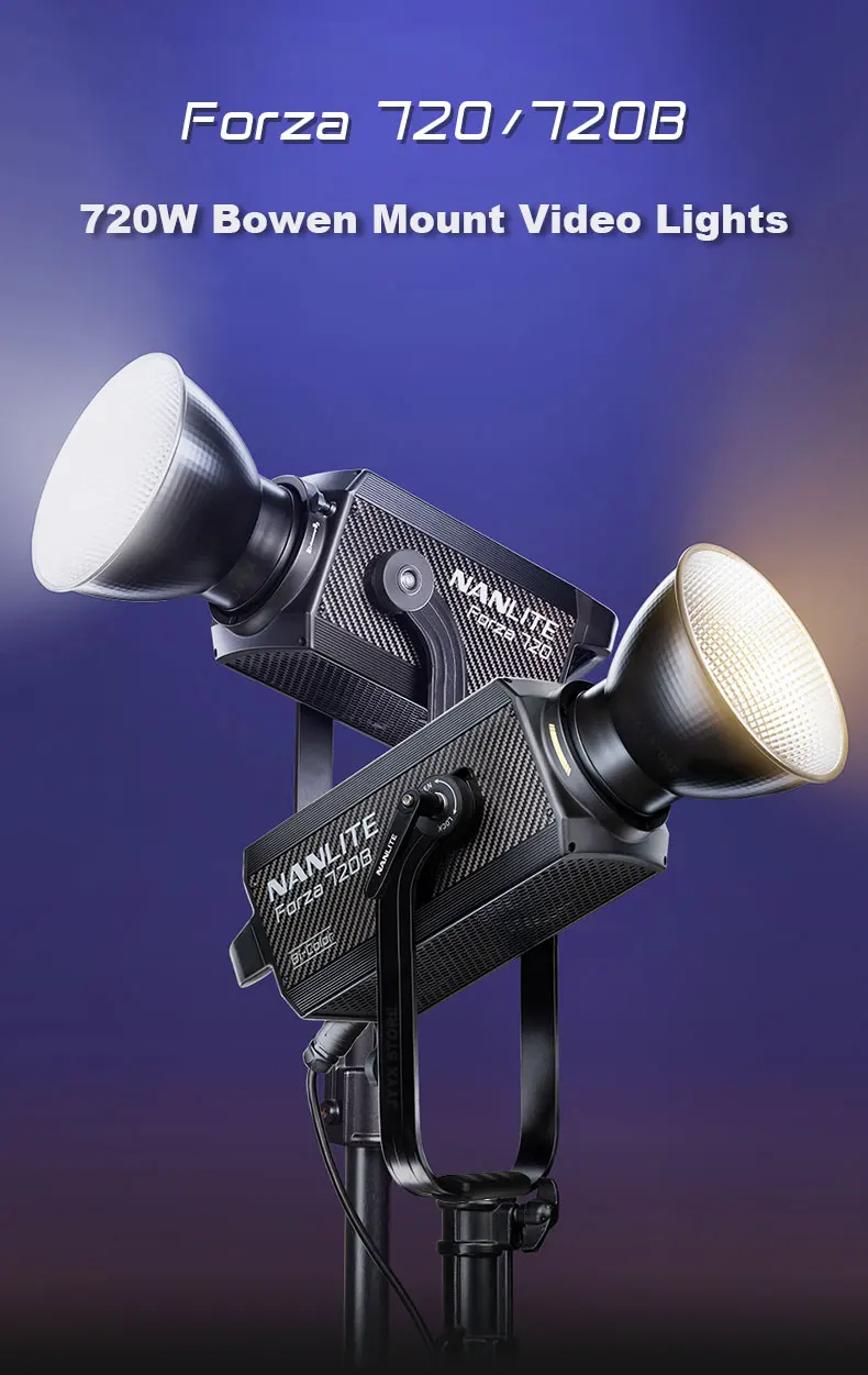 Nanlite Forza 720 720B видео светильник s 720w LED COB светильник