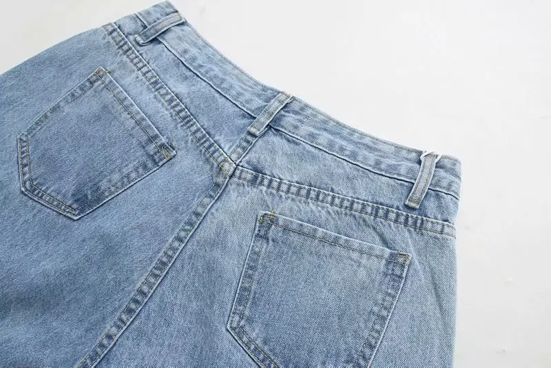 Obrix повседневные стильные легкие свободные женские джинсы с высокой талией