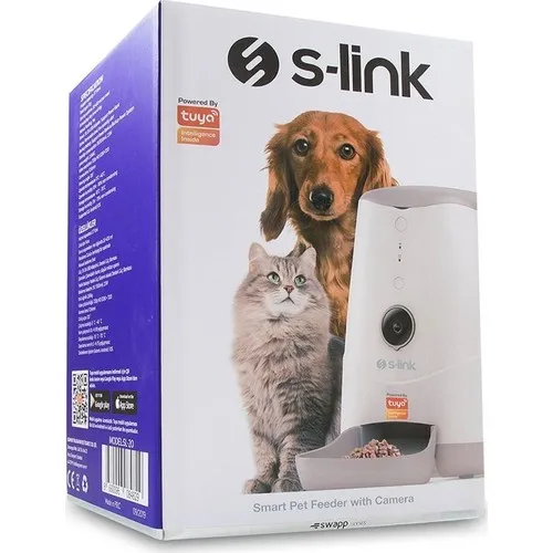 S Link Swapp Sl 20 720P HD камера умная кормушка для домашних животных поддержка Wi Fi