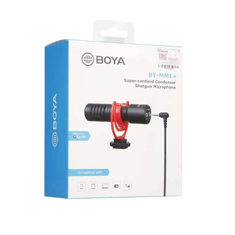 Супер-кардиоидный микрофон Boya BY-MM1+ | Электроника