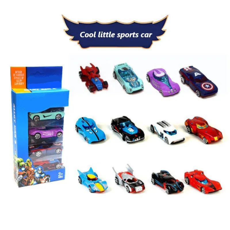 1∶64 Hot Wheels с тем же параграфом 4 комплекта мини гоночная модель игрушечного сплава