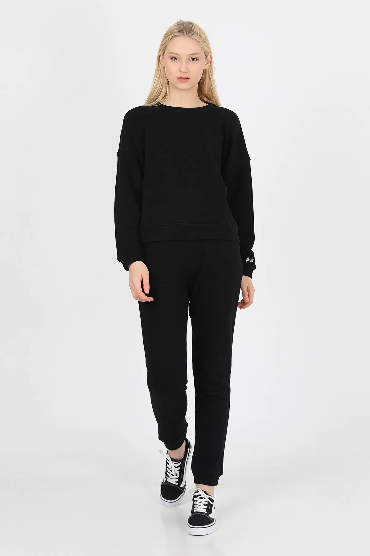 

John Frank Puffy Black Sweatshirt