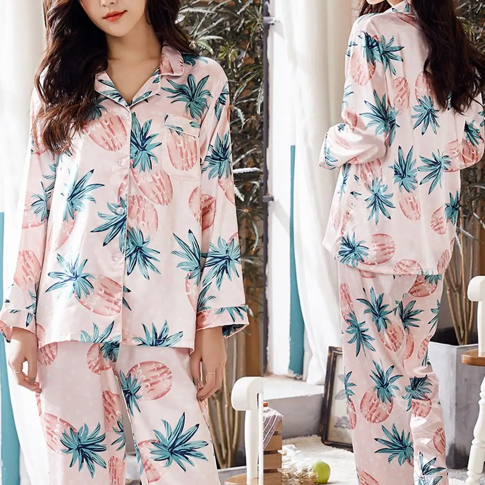 Unifizz Для женщин и девочек Подростковая Пижама комплект + длинные штаны с принтом в