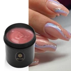 MSHARE резиновый крем-гель для наращивания ногтей мягкий чехол розовый оттенок наращивание ногтей 150 мл