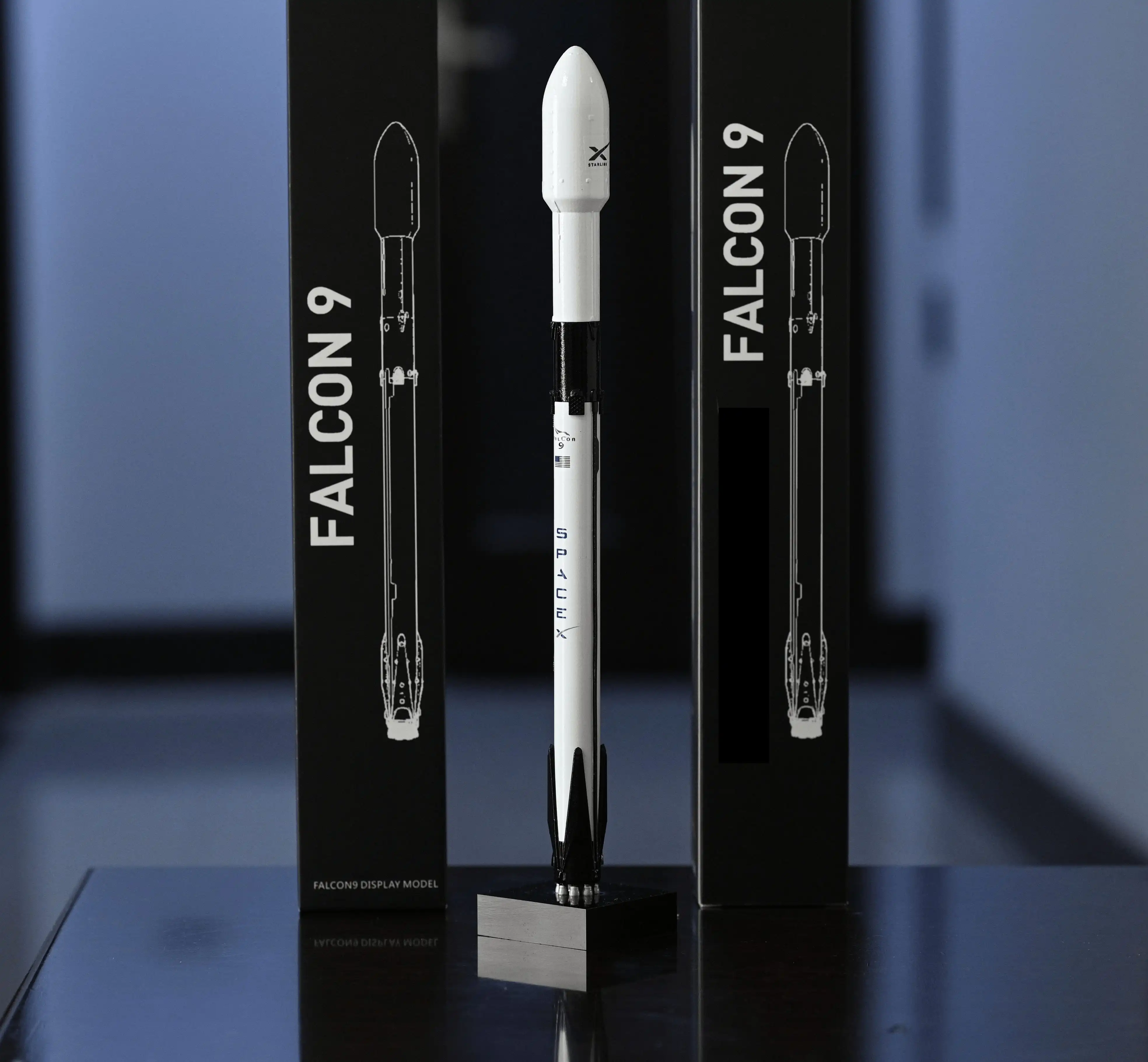 Heiße Verkäufe!!! Falcon 9 Rakete Modell F9 Diecast Starship Super Schwere Rakete Modell BFR Statische Dekoration Raum Rakete Modell