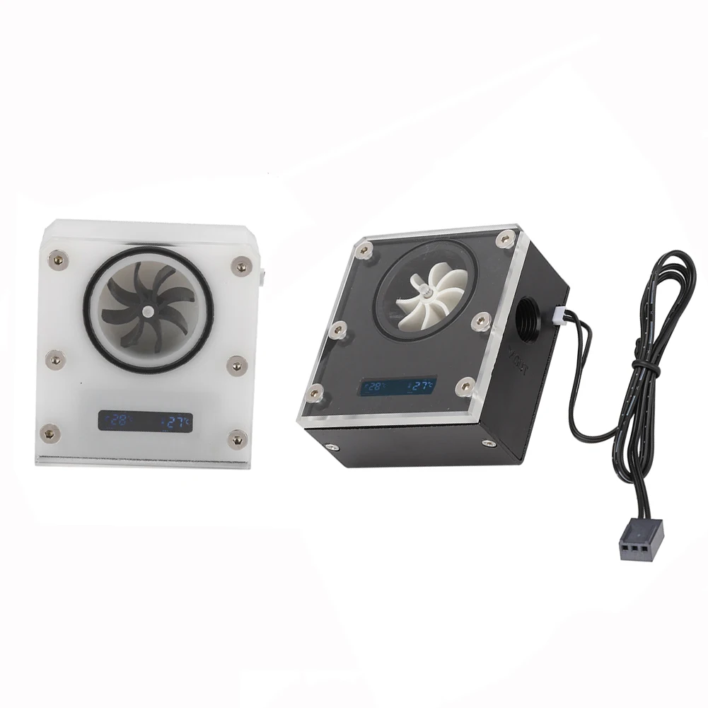 Акриловое волокно ПК водяное охлаждение индикатор расхода с двойной Температура