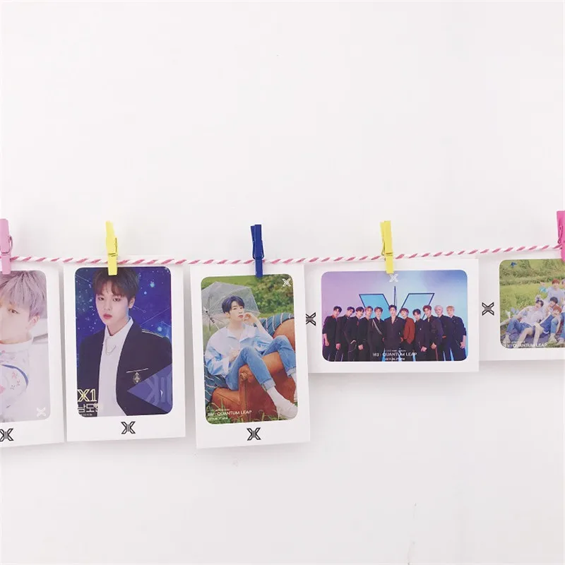 KPOP X1 альбом LOMO карты самодельные бумажные фото фотостудия плакат квантовый