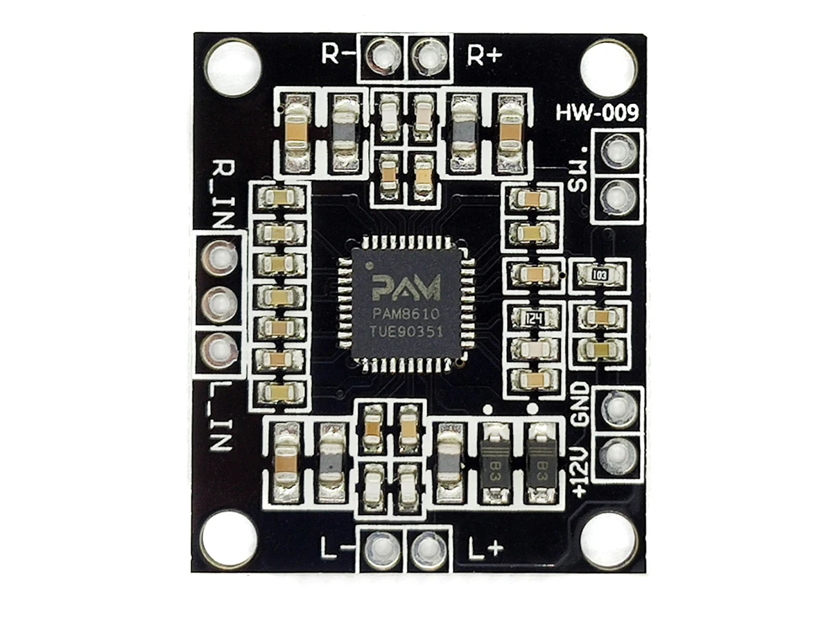 Аудио усилитель PAM8610 2х15 Вт (класс D) | Электронные компоненты и принадлежности