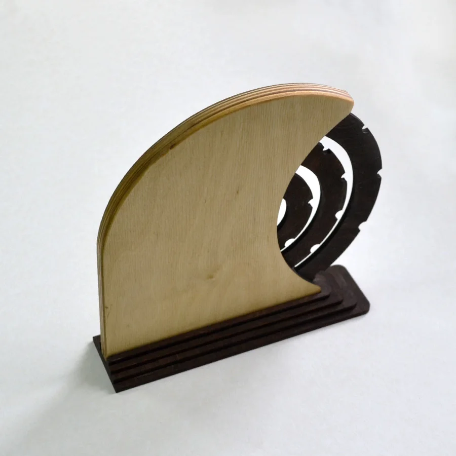 Календарь из дерева с видом г. Томска (Календарь ТПУ) | Канцтовары для офиса и дома