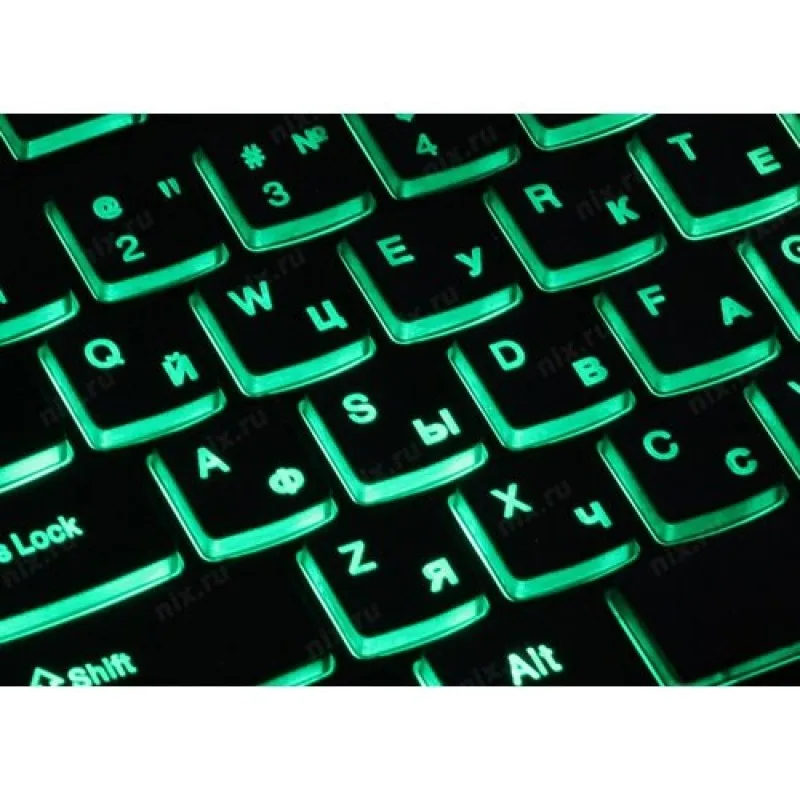 Клавиатура Oklick 440ML черный USB slim LED | Компьютеры и офис