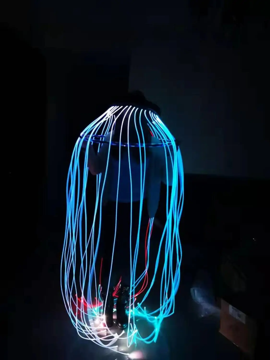 Сексуальное платье с Медузой светодиодный реквизит для костюмов Женский