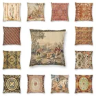 Винтажная антикварная французская богемная декоративная наволочка для подушки в скандинавском стиле Aubusson, наволочка для домашней декоративной подушки