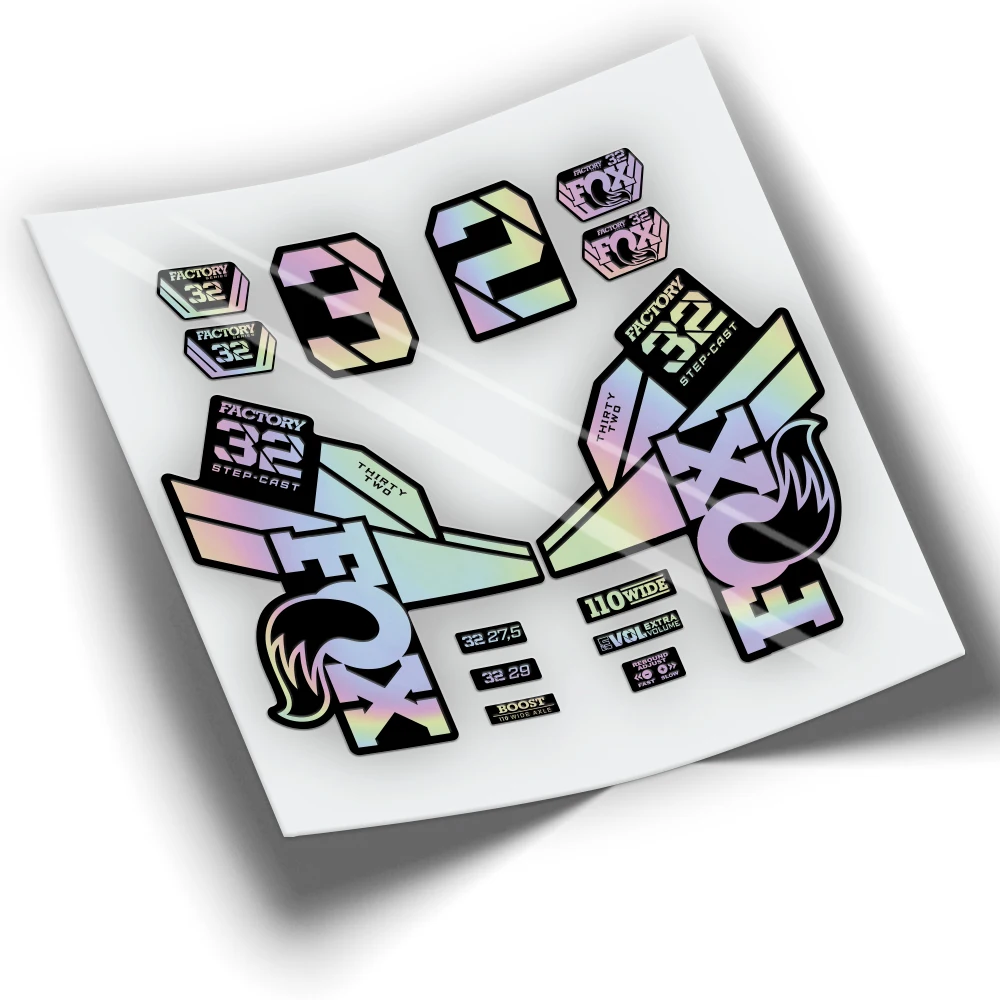 Наклейки вилка велосипед FOX FACTORY SC 2021 WP405 | Спорт и развлечения