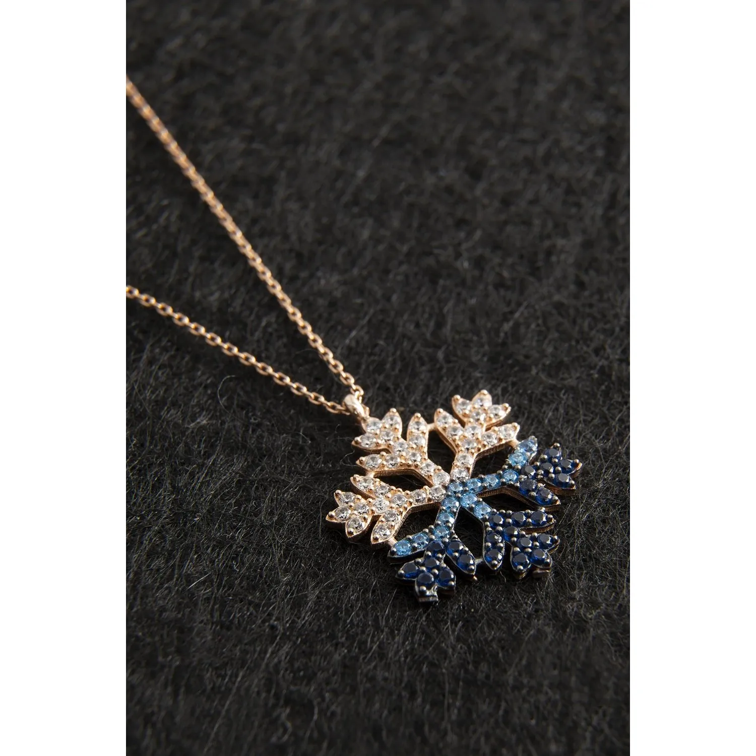 

Silver Snowflake Necklace 925 Sterling Silver Necklace