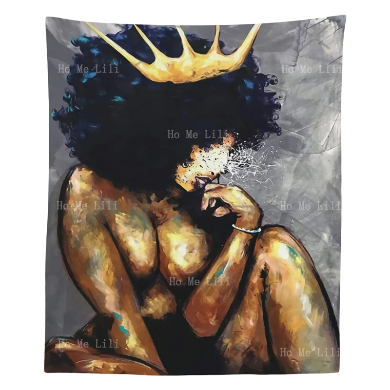 Сексуальная Корона черная девушка афроамериканская Эротика Афро Королева волос