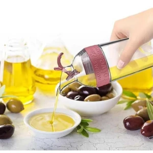 oil olive vinegar bottle leakproof no drip 350ml soy sauce bbq liquor dispenser kitchen accesories utensils gift lock plug seal free global shipping