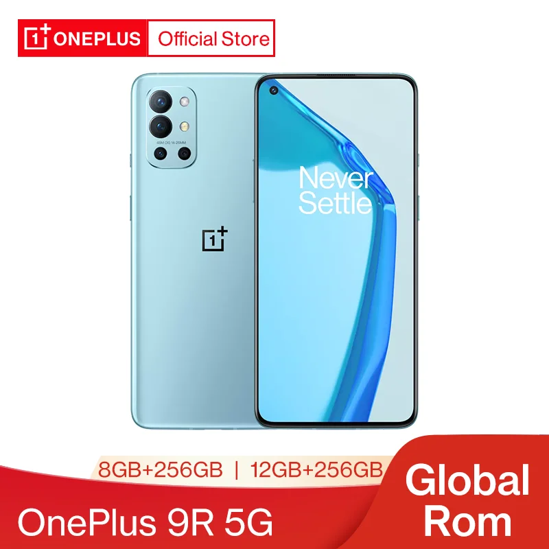 

Глобальная прошивка OnePlus 9R 9 R 5G 8 ГБ 128 Snapdragon 870 120 Гц активно-матричные осид, Дисплей 65 Вт Warp 48MP Quad OnePlus официального магазина