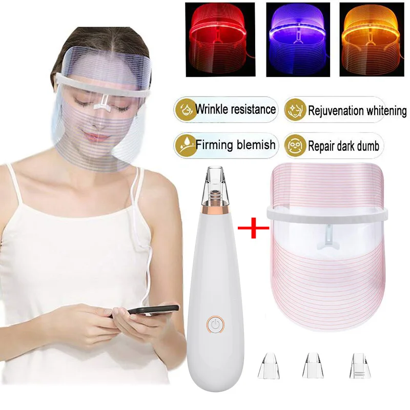 Отбеливающий точечный светодиодный светильник для лица и шеи косметический