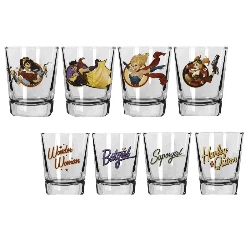 SD Toys DC Bombshells Shot Glasses набор из 4