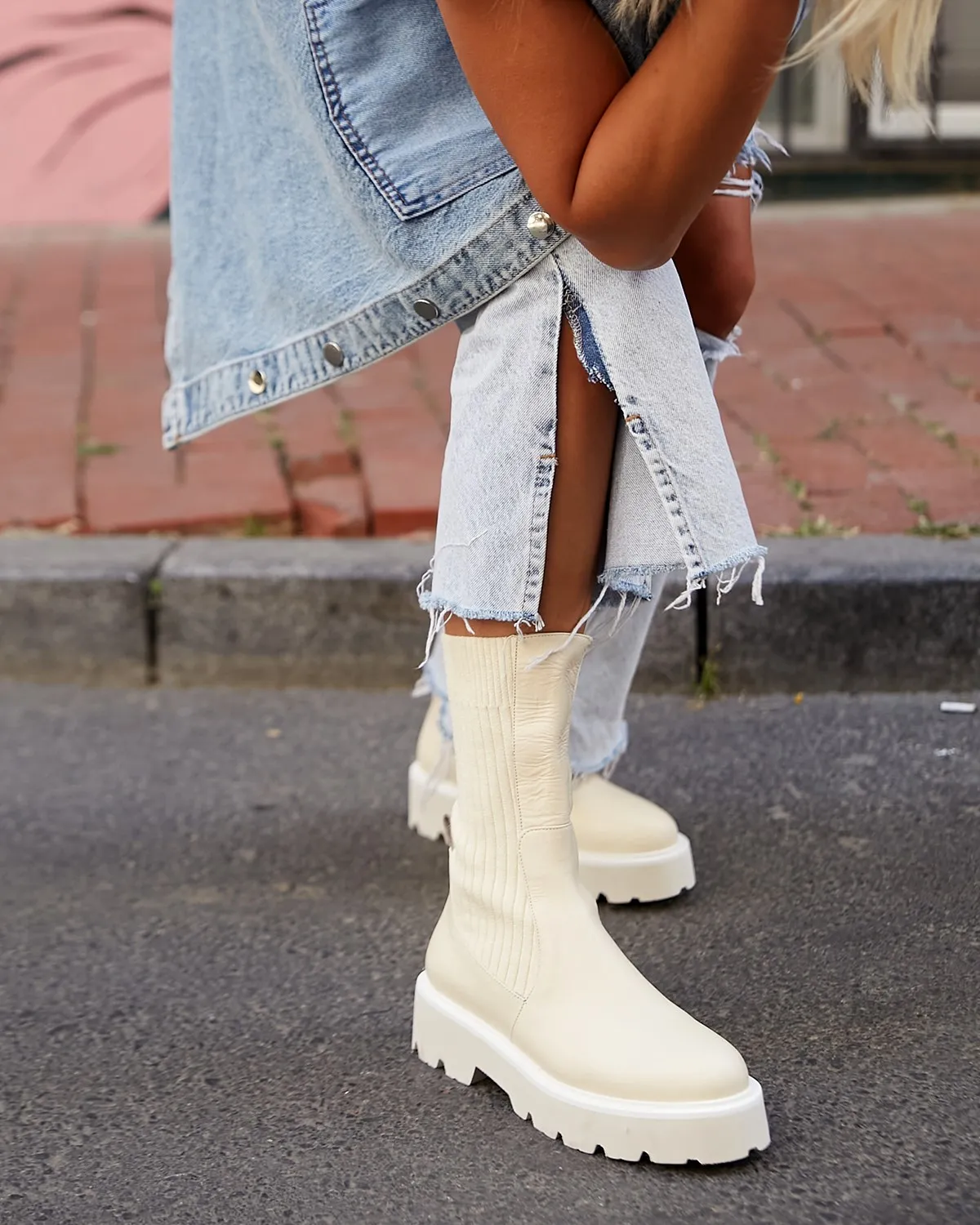 

New Season Misha Genuine Leather Women Boots / Postals/ Shoes