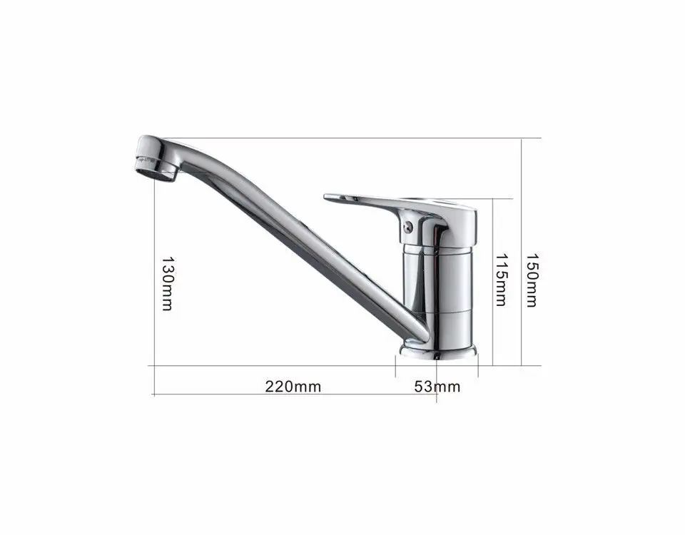 Смеситель для кухни Frap F49703-B |