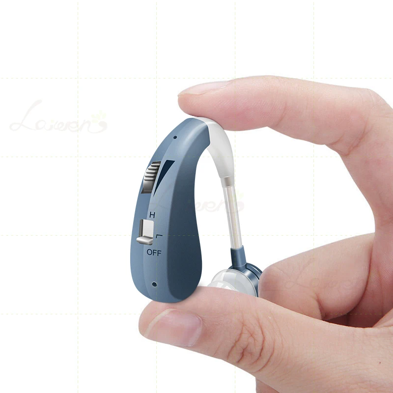 Цифровой слуховой аппарат 202S перезаряжаемый усилитель звука беспроводные