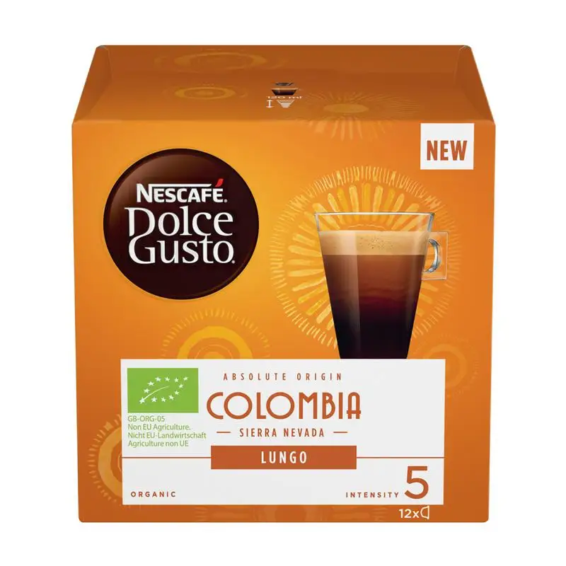 Кофе в капсулах Nescafe Dolce Gusto Colombia, 12 капсул