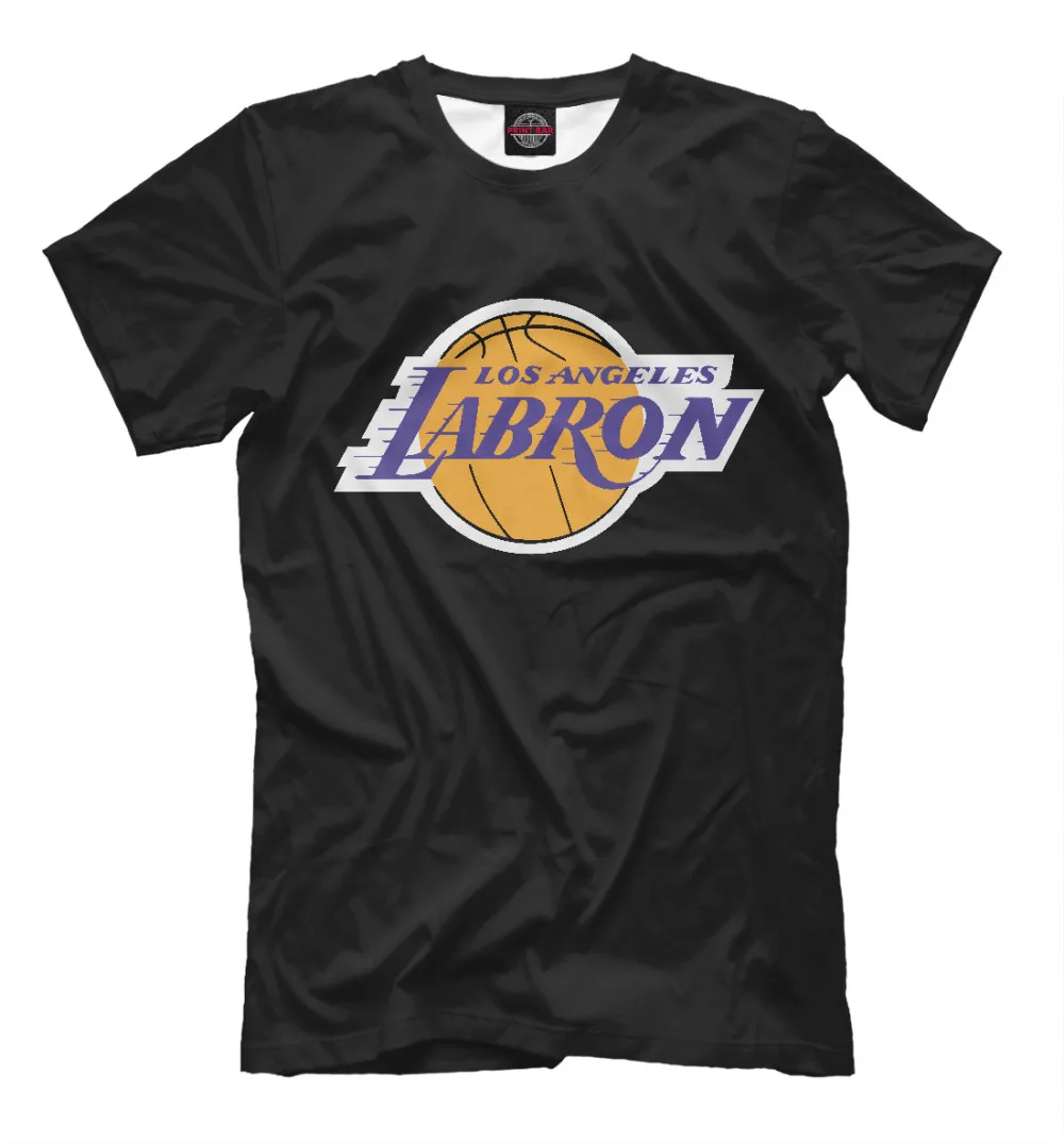 Мужская футболка Lebron Lakers|Мужские футболки| |