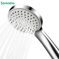 samodra hand shower head high pressure water saving spray shower head rainfall anti limestone showers accessories for bathroom