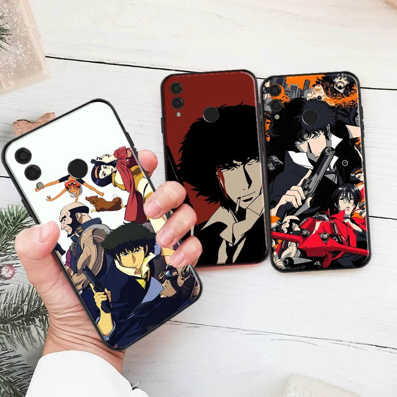 

Anime Cartoon Space Cowboy Bebop Phone Case For Huawei Honor 7X 8X 8C 9 V9 9X 9 Lite 10 V10 10i V20 20i 30 Lite Back Cover
