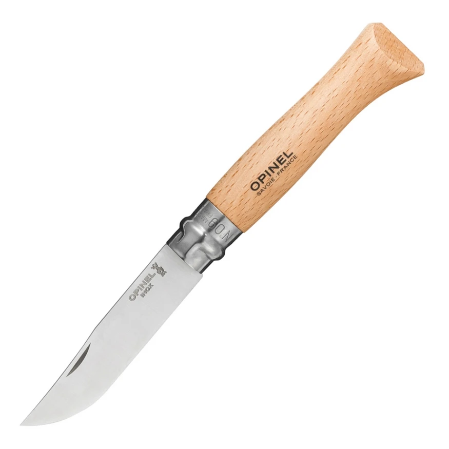 Нож Opinel №9 нержавеющая сталь рукоять из дерева бука AV-001083 | Дом и сад