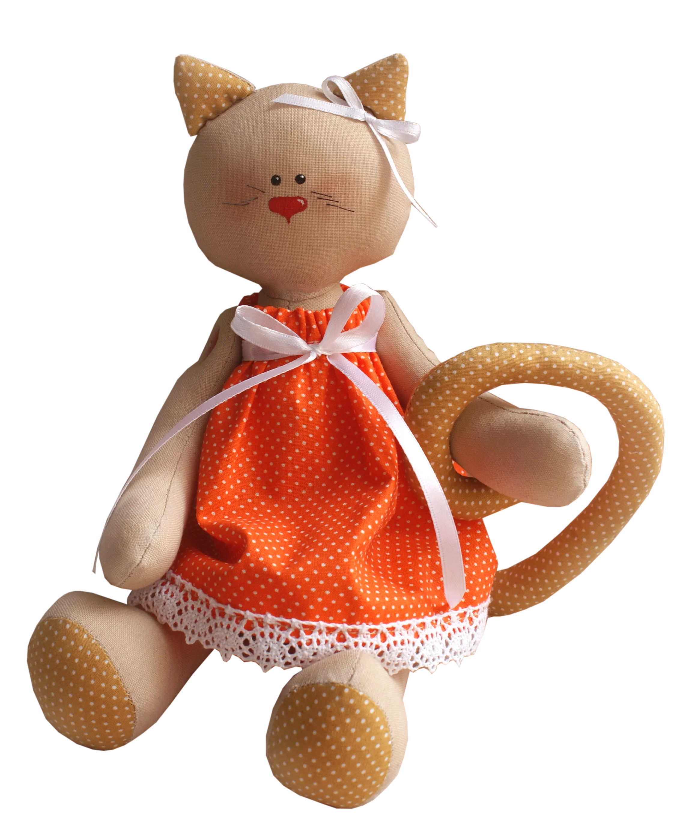 Набор для шитья текстильной игрушки Ваниль серия CAT'S STORY арт. C001 | Игрушки и
