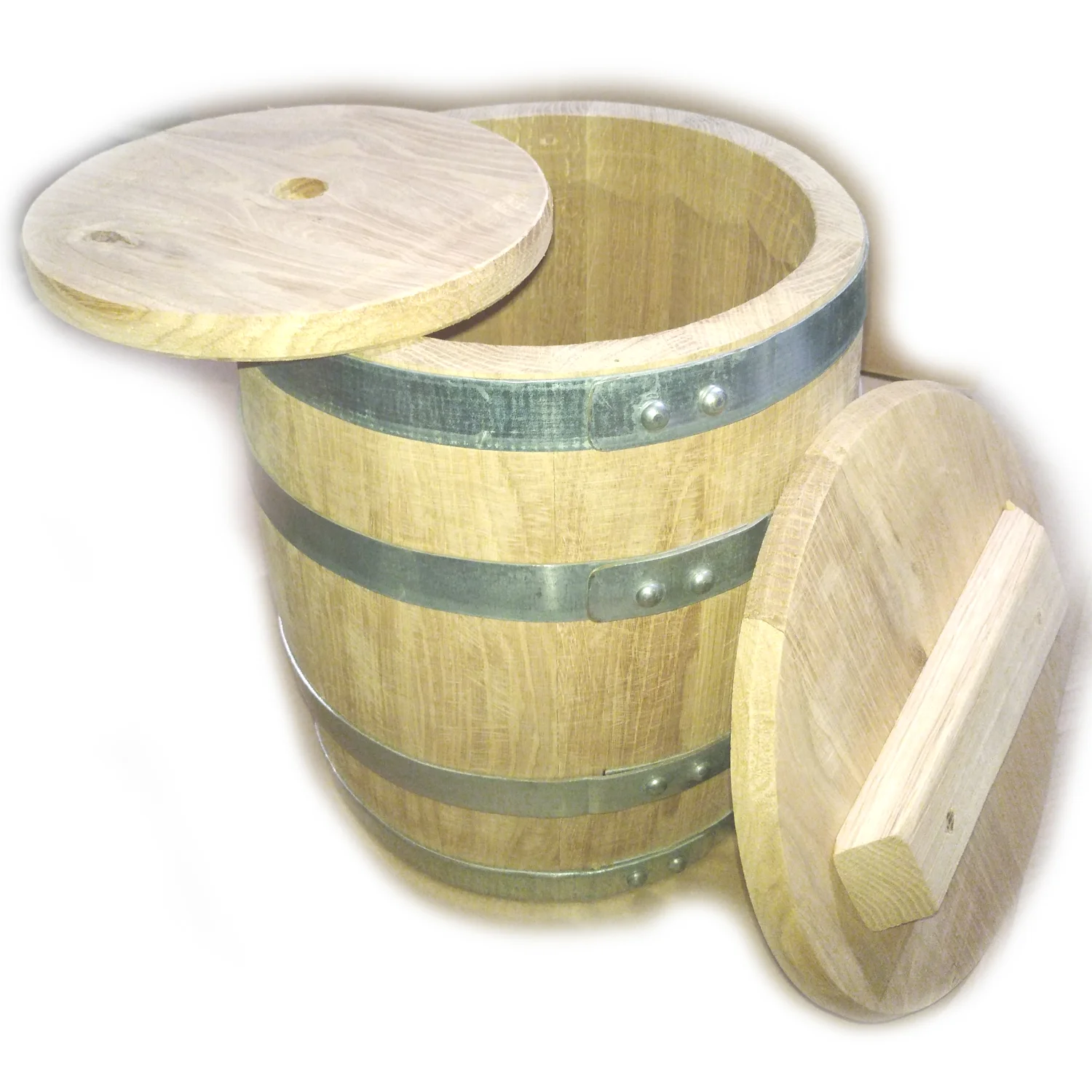 Barrel Oak for salting 5 10 15 20 25 liters. Cadka from oak cucumbers tomatoes cabbage. tea mushroom. | Дом и сад