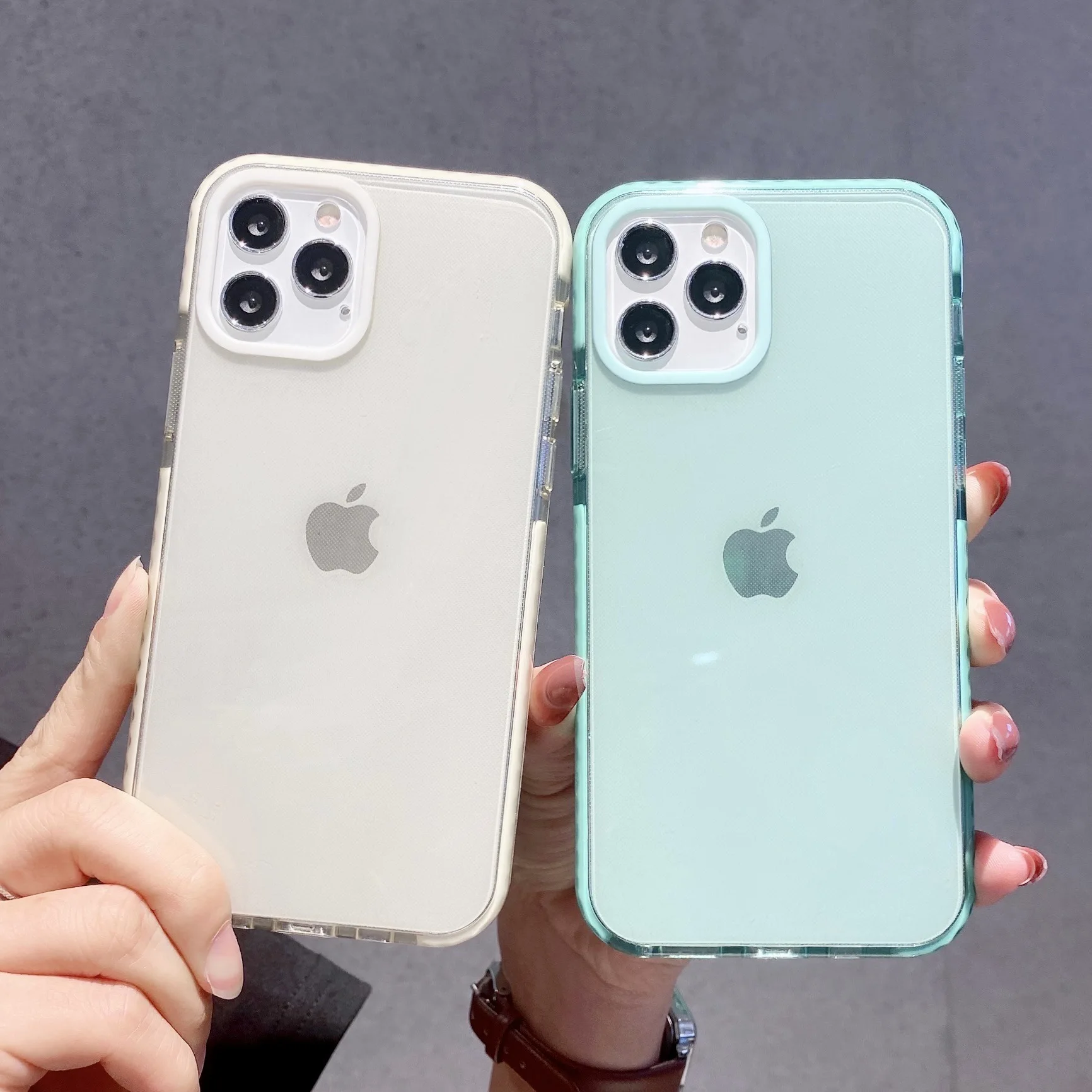 

Luxury Transparent Soft Silicone Phone Case For iPhone 13 12 11 Pro Max XS X XR SE2020 7 8 Plus Mini Shockproof Protective Cover