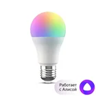 Wi-Fi лампа BroadLink LB27 R1 RGB управление Яндекс Алиса