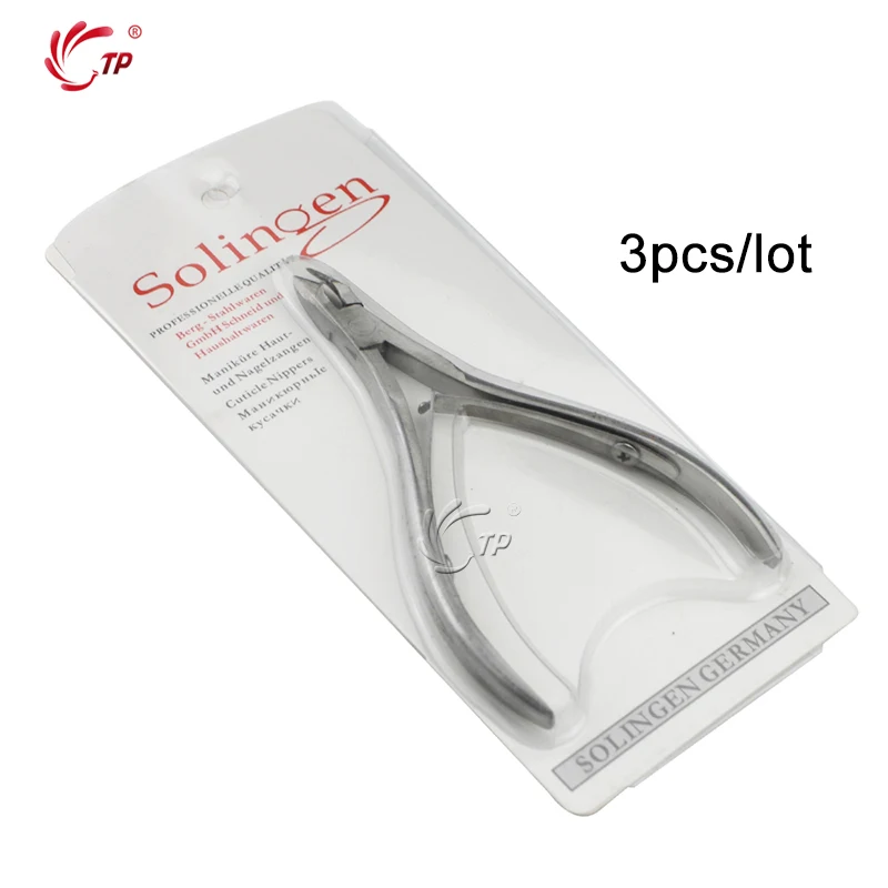 TP 3 шт./лот нержавеющая сталь 8 мм кусачки для ногтей резак маникюрный педикюр