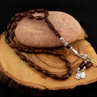 Молитвенные Четки Tasbeeh, тасбих, Муслим, четки, 33 бусины для мужчин, аксессуар для браслета, бисер, подарок