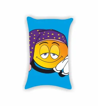 Подушка эмодзи emoji №3 Картинка с одной стороны | Дом и сад