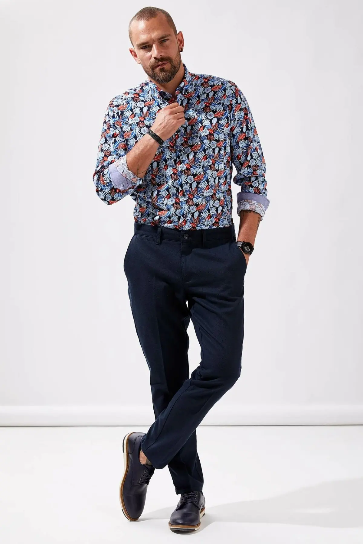 Дефакто Формальные модные брюки повседневные однотонные прямые свободные для