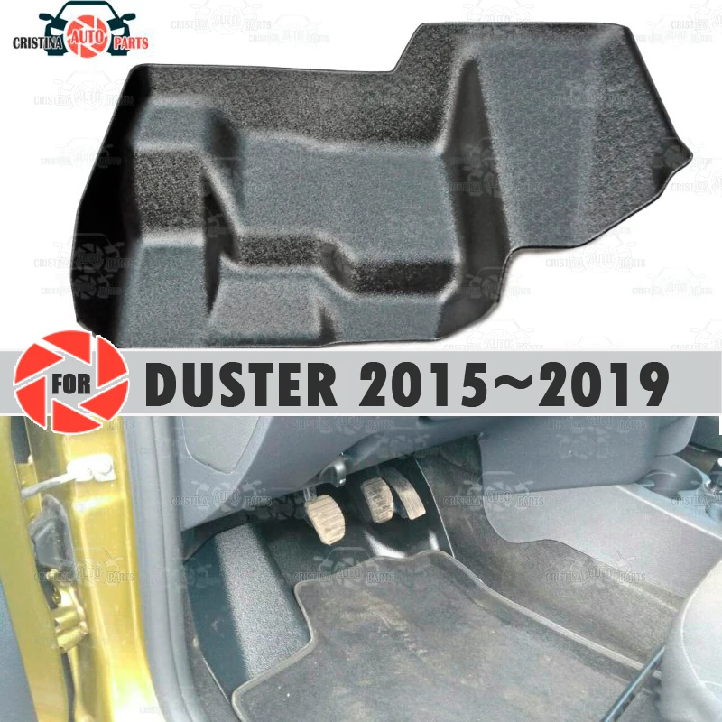 Накладка под педали газа для Renault Duster 2015 2019 накладка ноги аксессуары защита