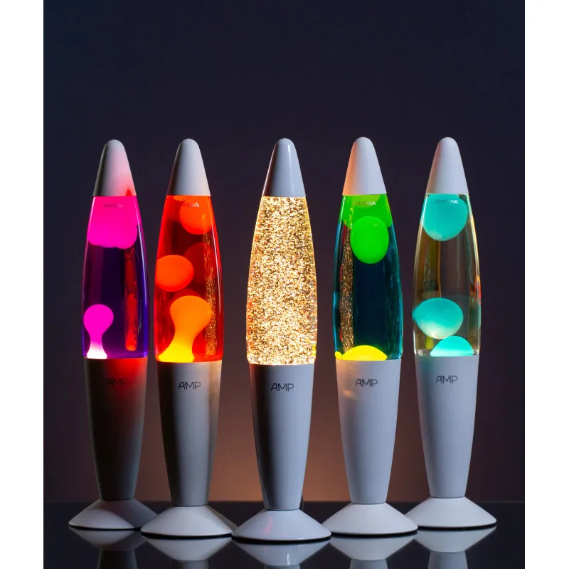 Лава лампа Amperia Rocket Желтая/Красная (35 см) | Освещение