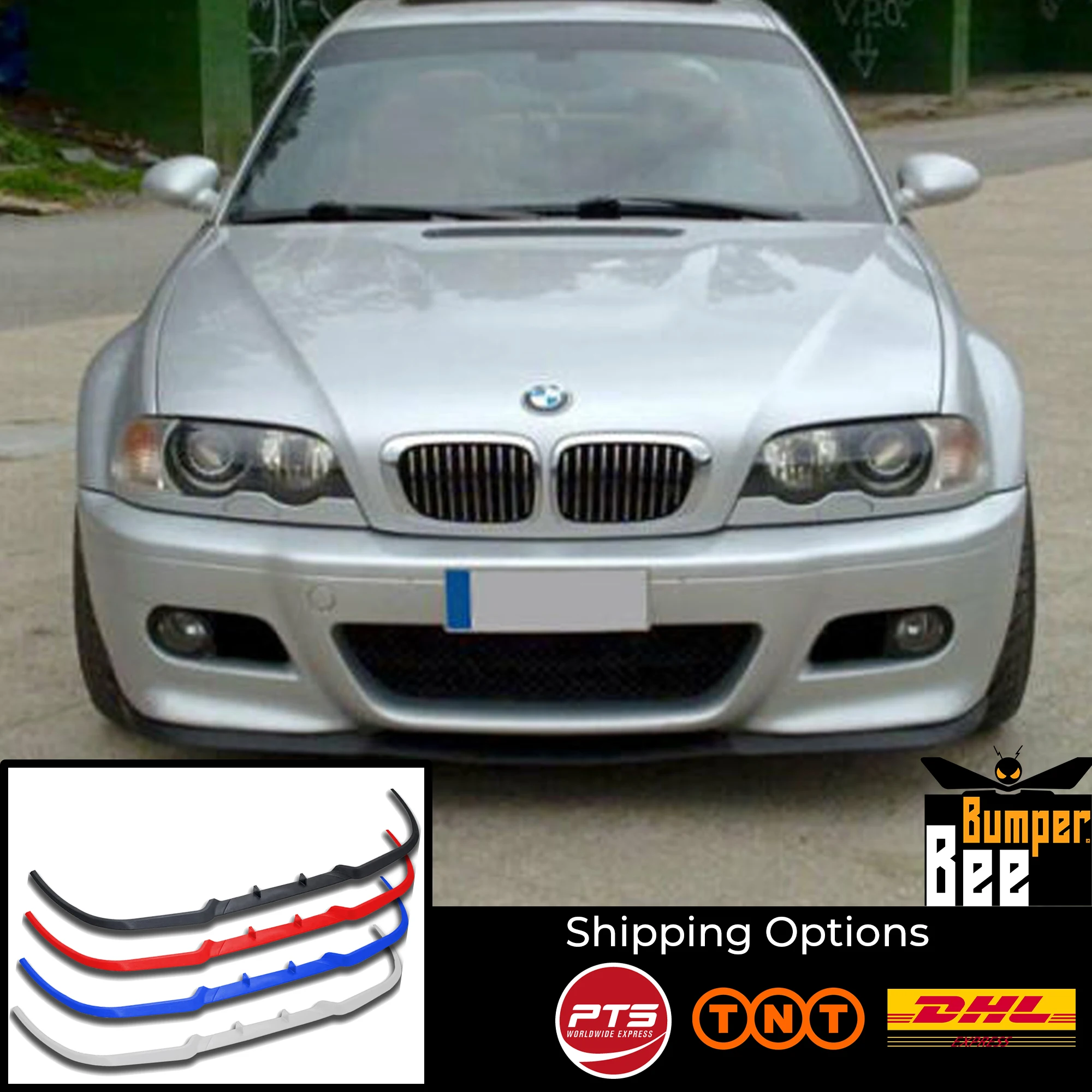 3 шт. передний спойлер для BMW 3-Series E46 M M3 CUPRA R | Автомобили и мотоциклы
