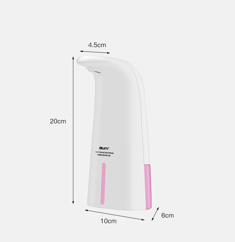 

250ml Touchless Bathroom Dispenser Smart Sensor Foam Liquid Soap Dispenser for Kitchen Hand Free Automatic Soap Dispenser