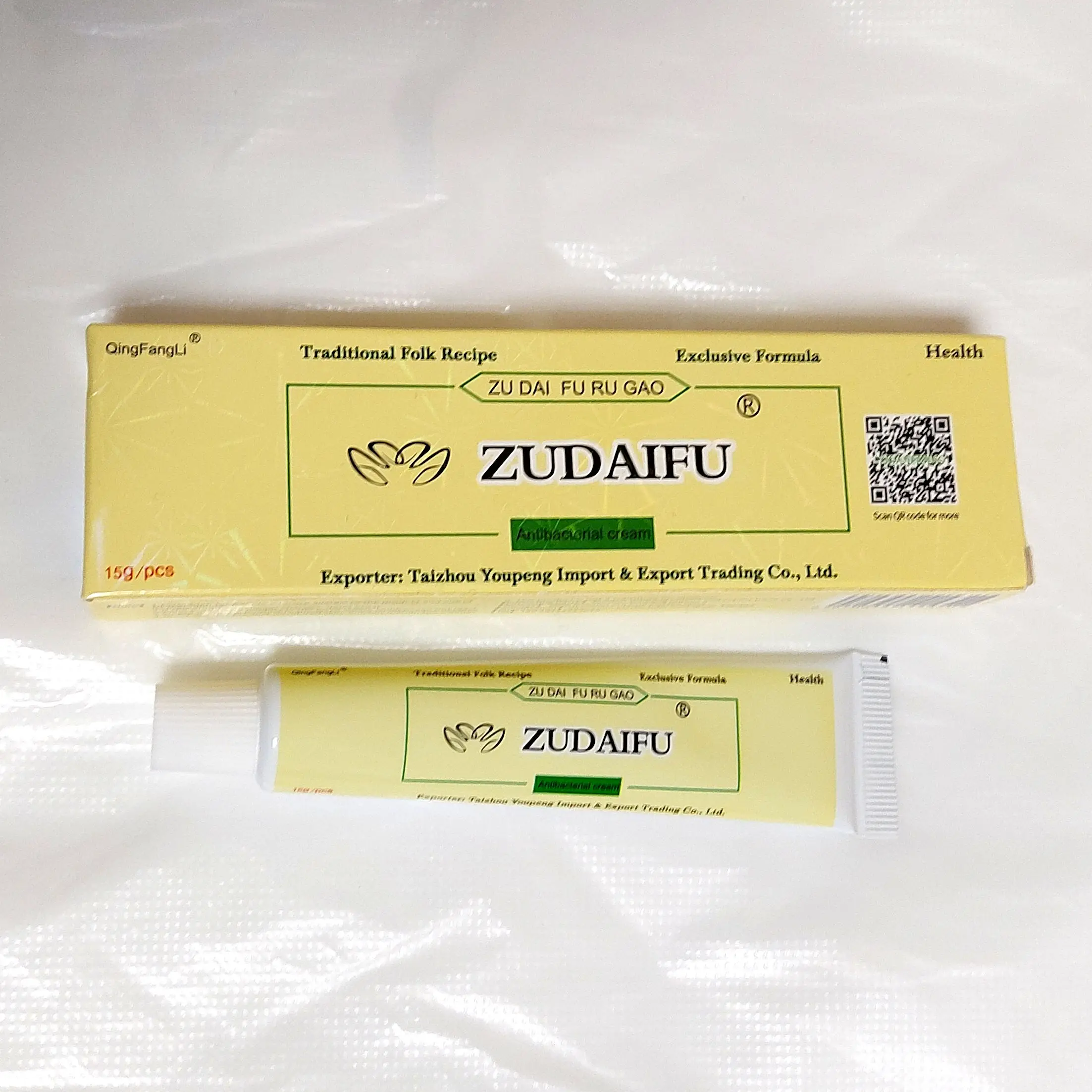 2 ШТУКИ. Крем Zudaifu от псориаза экземы дерматита. Травяная мазь fulewang yiganerjing. Yiganerjing