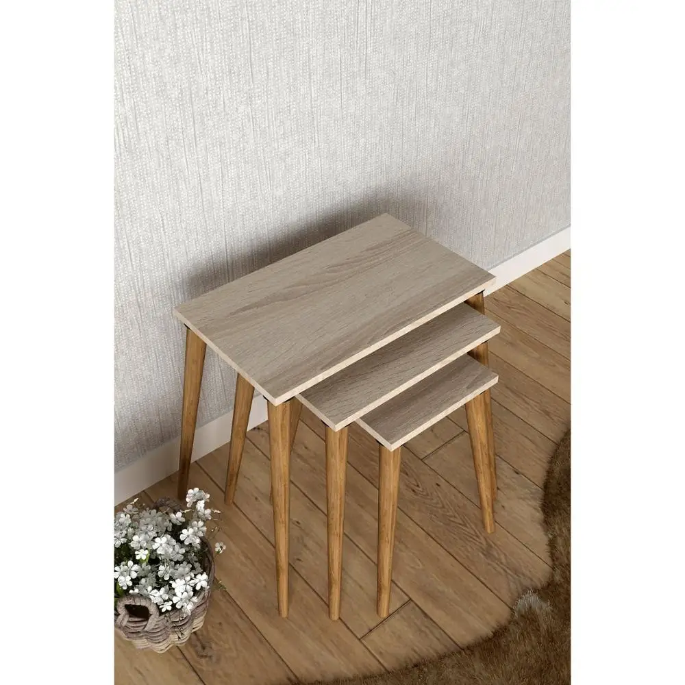 Сделано в Турции 3 шт. журнальные столики маленький современный практичный